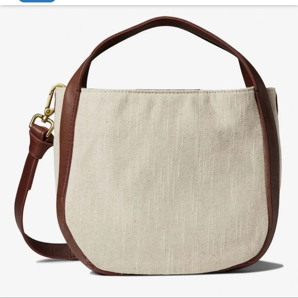 Madewell Handbags - Madewell The Sydney Crossbody Shoulder Bag The Cotton Linen Edition